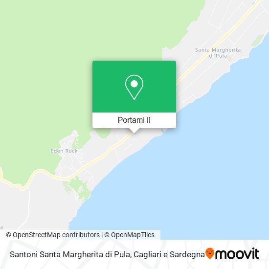 Mappa Santoni Santa Margherita di Pula