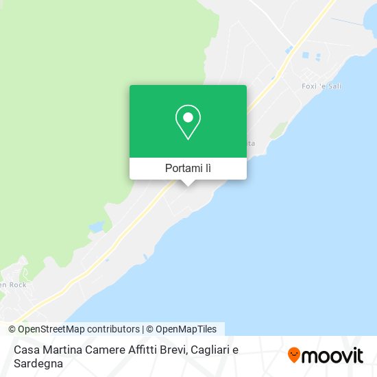 Mappa Casa Martina Camere Affitti Brevi