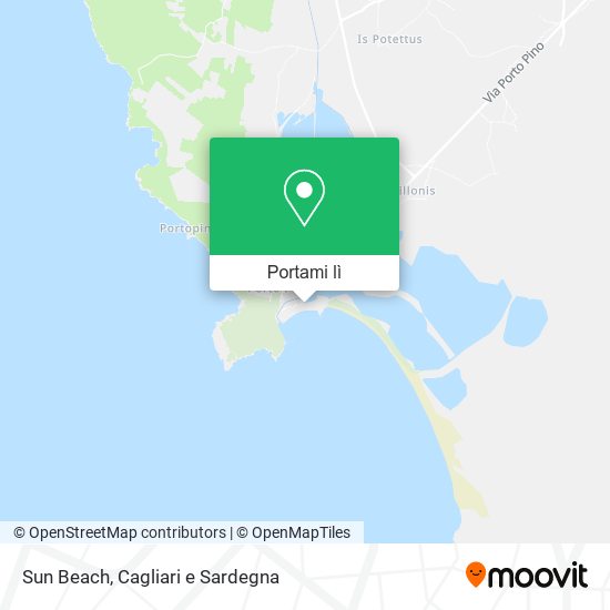 Mappa Sun Beach
