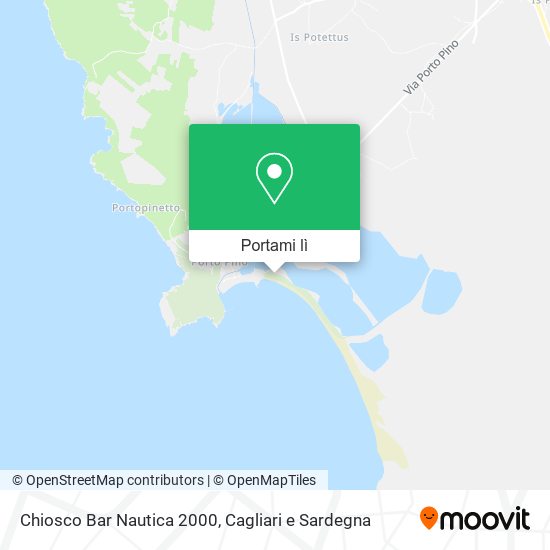 Mappa Chiosco Bar Nautica 2000