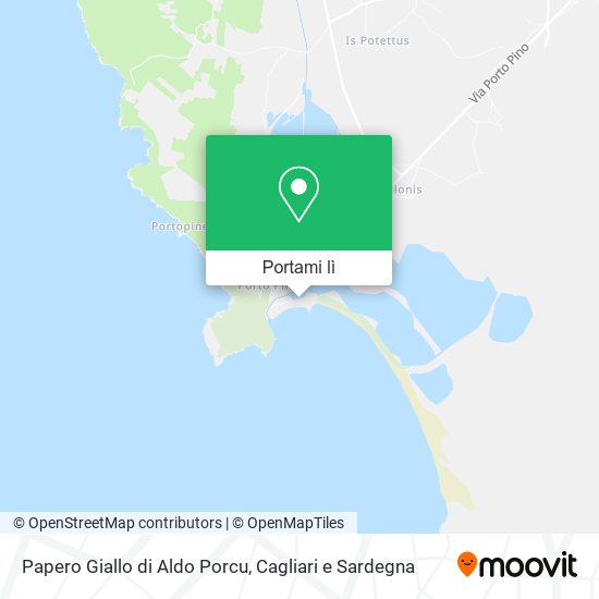 Mappa Papero Giallo di Aldo Porcu
