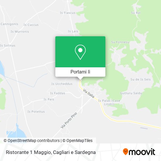 Mappa Ristorante 1 Maggio
