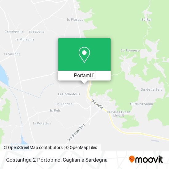 Mappa Costantiga 2 Portopino