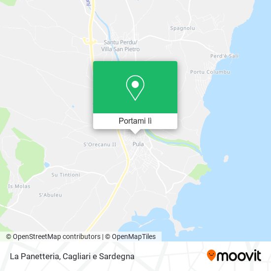 Mappa La Panetteria