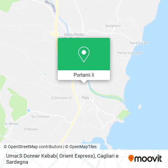 Mappa Umar,S Donner Kebab( Orient Express)