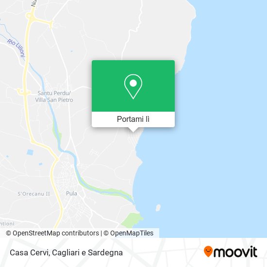 Mappa Casa Cervi