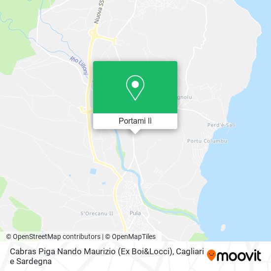 Mappa Cabras Piga Nando Maurizio (Ex Boi&Locci)