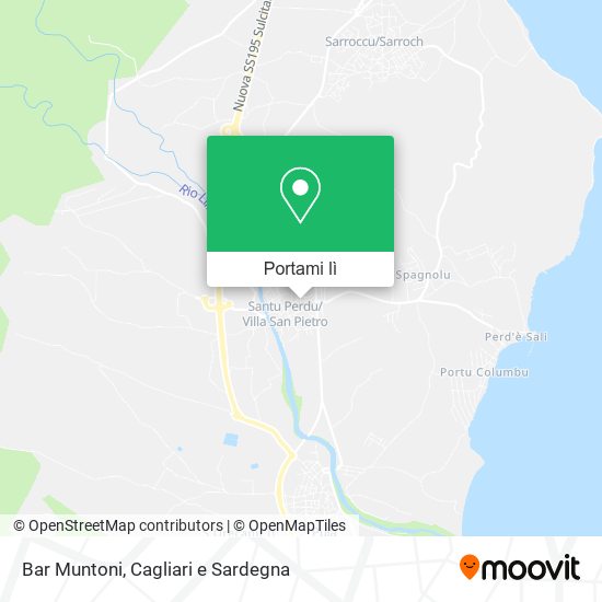 Mappa Bar Muntoni