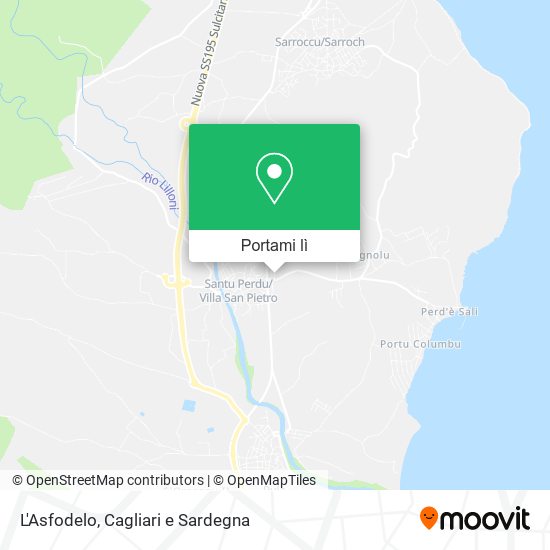 Mappa L'Asfodelo