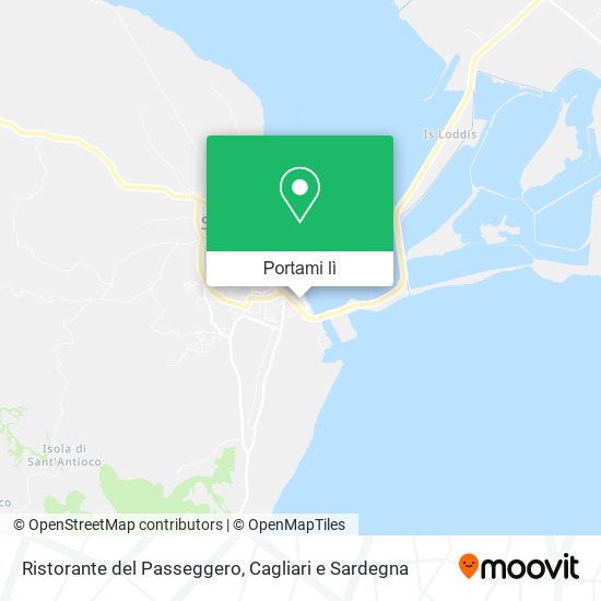 Mappa Ristorante del Passeggero