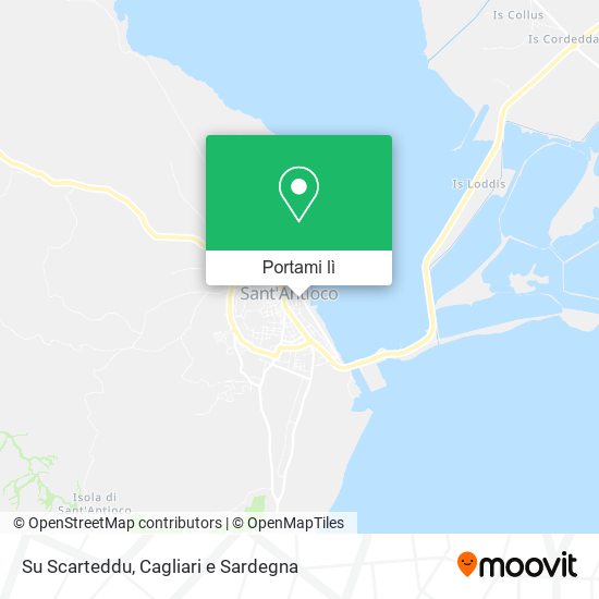 Mappa Su Scarteddu