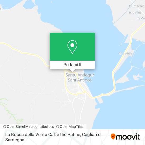 Mappa La Bocca della Verità Caffé the Patine