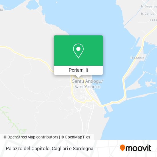 Mappa Palazzo del Capitolo