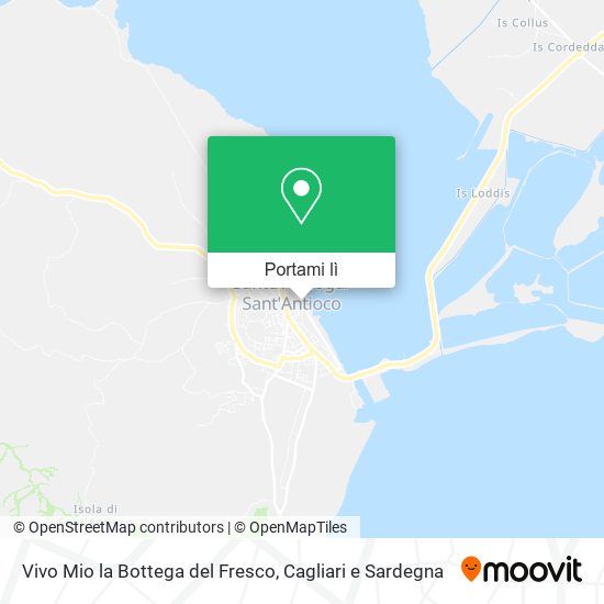Mappa Vivo Mio la Bottega del Fresco