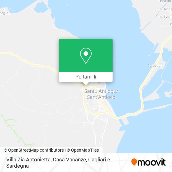 Mappa Villa Zia Antonietta, Casa Vacanze