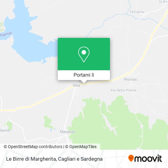 Mappa Le Birre di Margherita