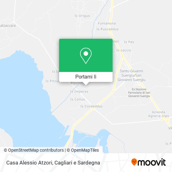 Mappa Casa Alessio Atzori