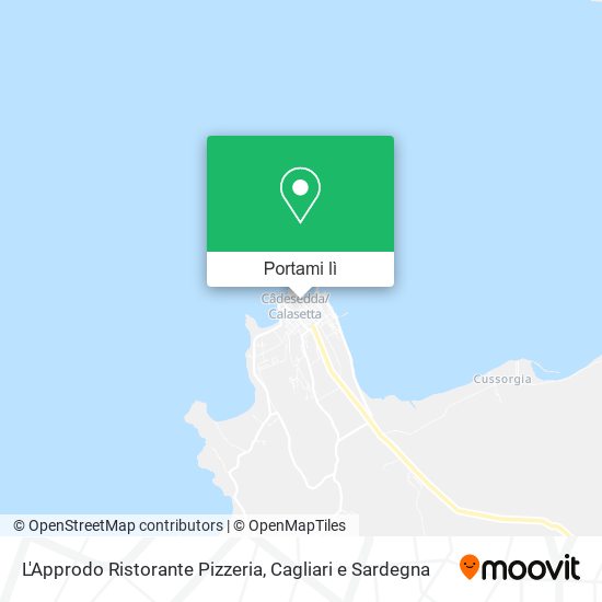 Mappa L'Approdo Ristorante Pizzeria
