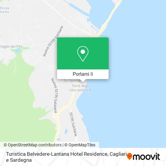 Mappa Turistica Belvedere-Lantana Hotel Residence
