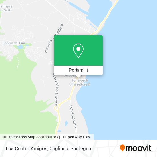 Mappa Los Cuatro Amigos