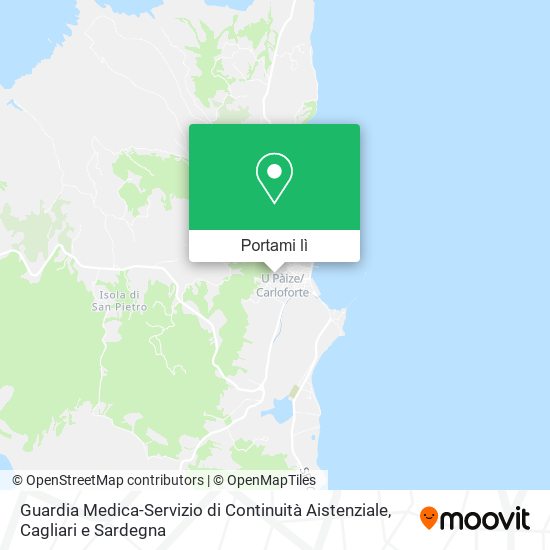 Mappa Guardia Medica-Servizio di Continuità Aistenziale