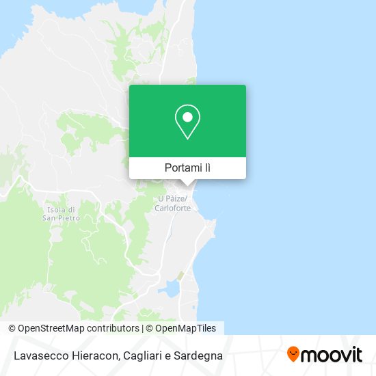 Mappa Lavasecco Hieracon
