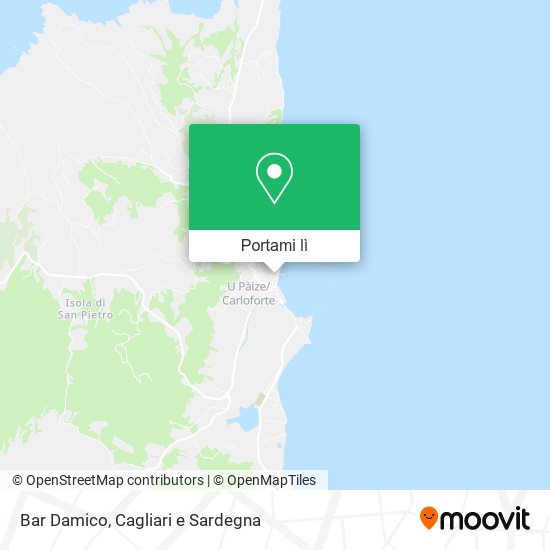 Mappa Bar Damico