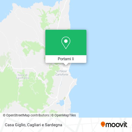 Mappa Casa Giglio