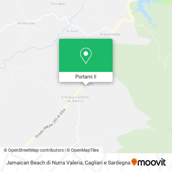 Mappa Jamaican Beach di Nurra Valeria