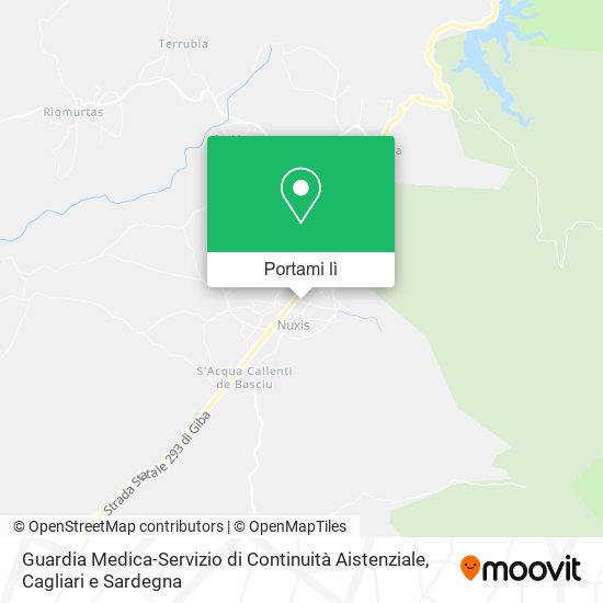 Mappa Guardia Medica-Servizio di Continuità Aistenziale