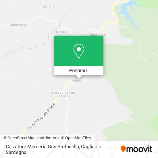 Mappa Calzature Merceria Gas Stefanella