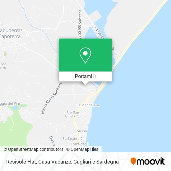 Mappa Resisole Flat, Casa Vacanze