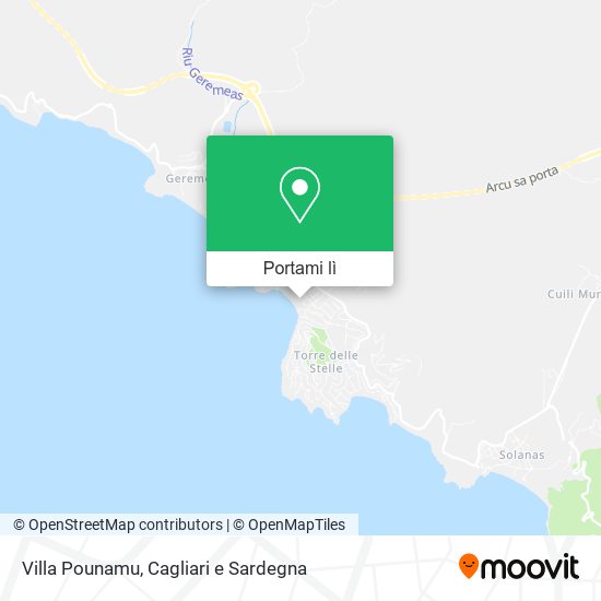 Mappa Villa Pounamu