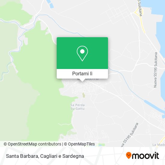 Mappa Santa Barbara