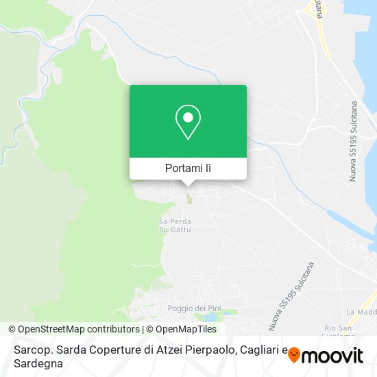 Mappa Sarcop. Sarda Coperture di Atzei Pierpaolo