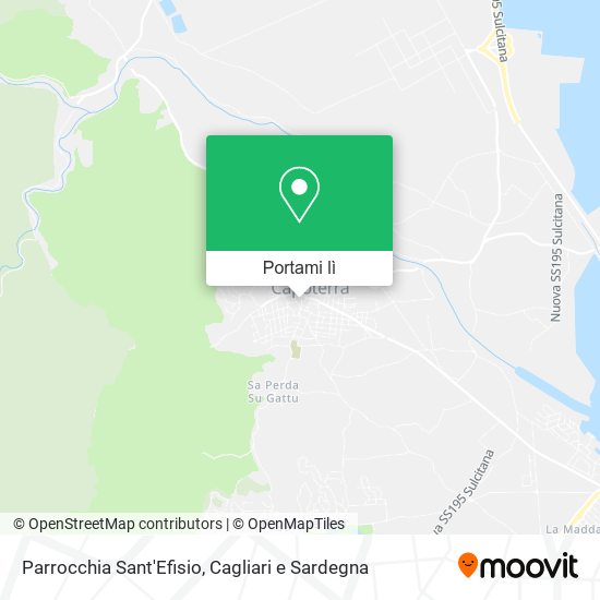 Mappa Parrocchia Sant'Efisio