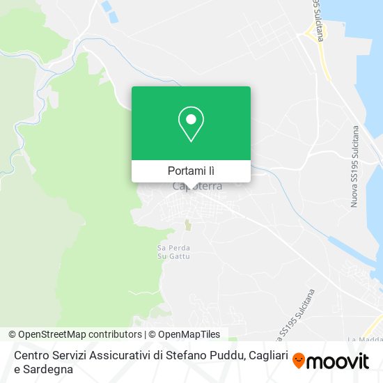 Mappa Centro Servizi Assicurativi di Stefano Puddu
