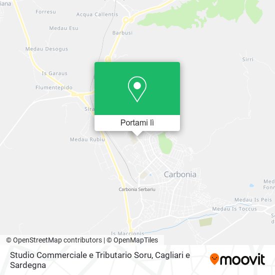 Mappa Studio Commerciale e Tributario Soru