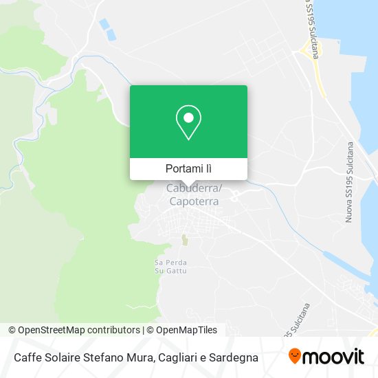 Mappa Caffe Solaire Stefano Mura