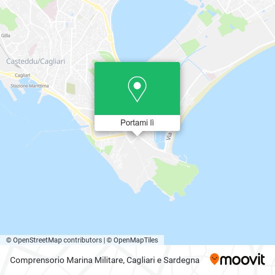 Mappa Comprensorio Marina Militare