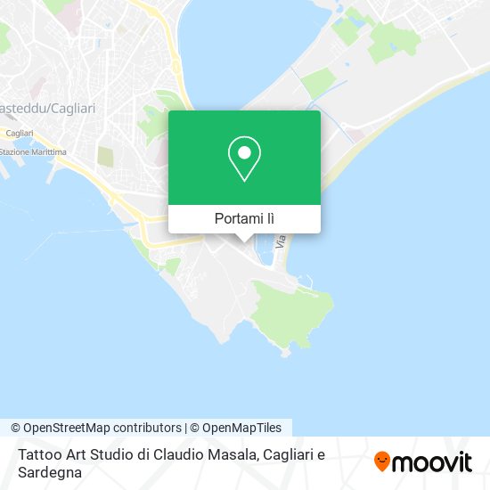Mappa Tattoo Art Studio di Claudio Masala
