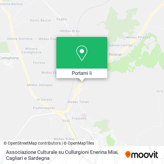 Mappa Associazione Culturale su Cullurgioni Enerina Miai