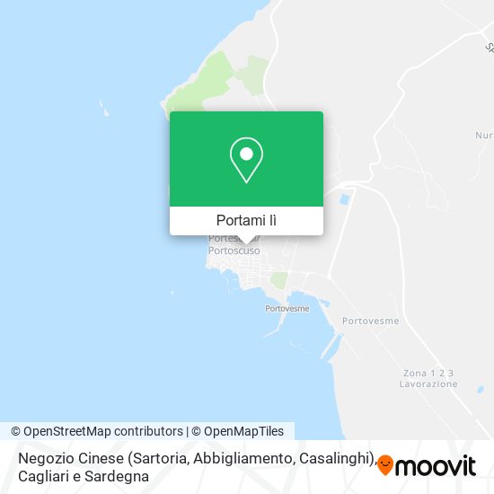 Mappa Negozio Cinese (Sartoria, Abbigliamento, Casalinghi)