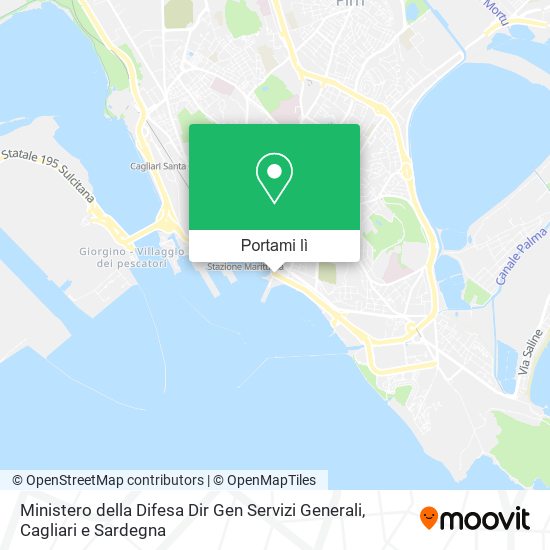 Mappa Ministero della Difesa Dir Gen Servizi Generali