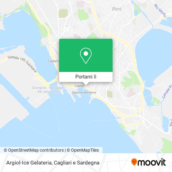 Mappa Argiol-Ice Gelateria