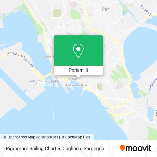 Mappa Pigramare Sailing Charter