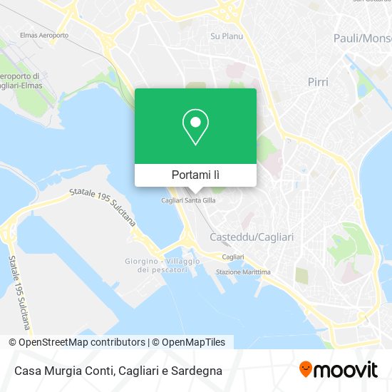 Mappa Casa Murgia Conti