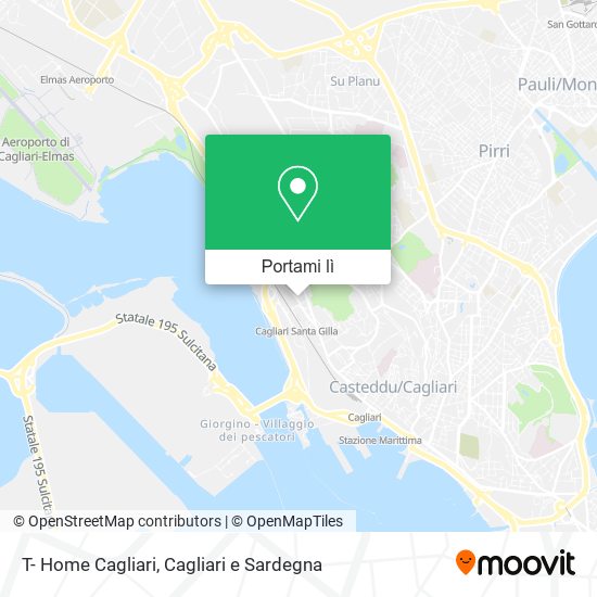 Mappa T- Home Cagliari