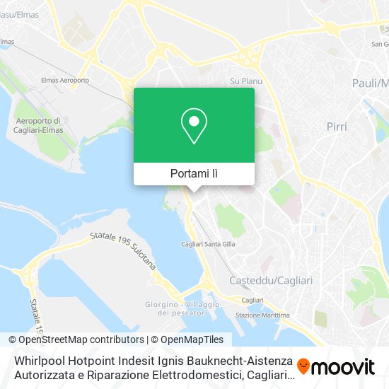 Mappa Whirlpool Hotpoint Indesit Ignis Bauknecht-Aistenza Autorizzata e Riparazione Elettrodomestici