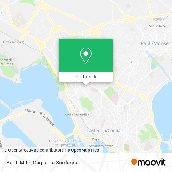 Mappa Bar Il Mito